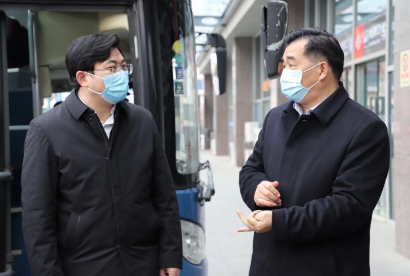 市委常委、武進(jìn)區(qū)委書記喬俊杰督查武進(jìn)汽車站春運(yùn)及疫情防控工作